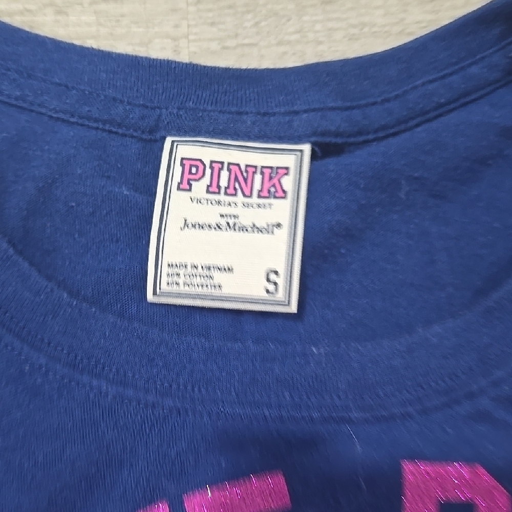 Blue and Gray Love Pink Outfit Set - Picture 3 of 5